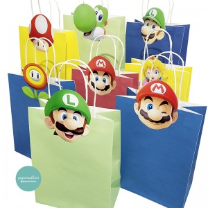Matte Paper Bag Small Character